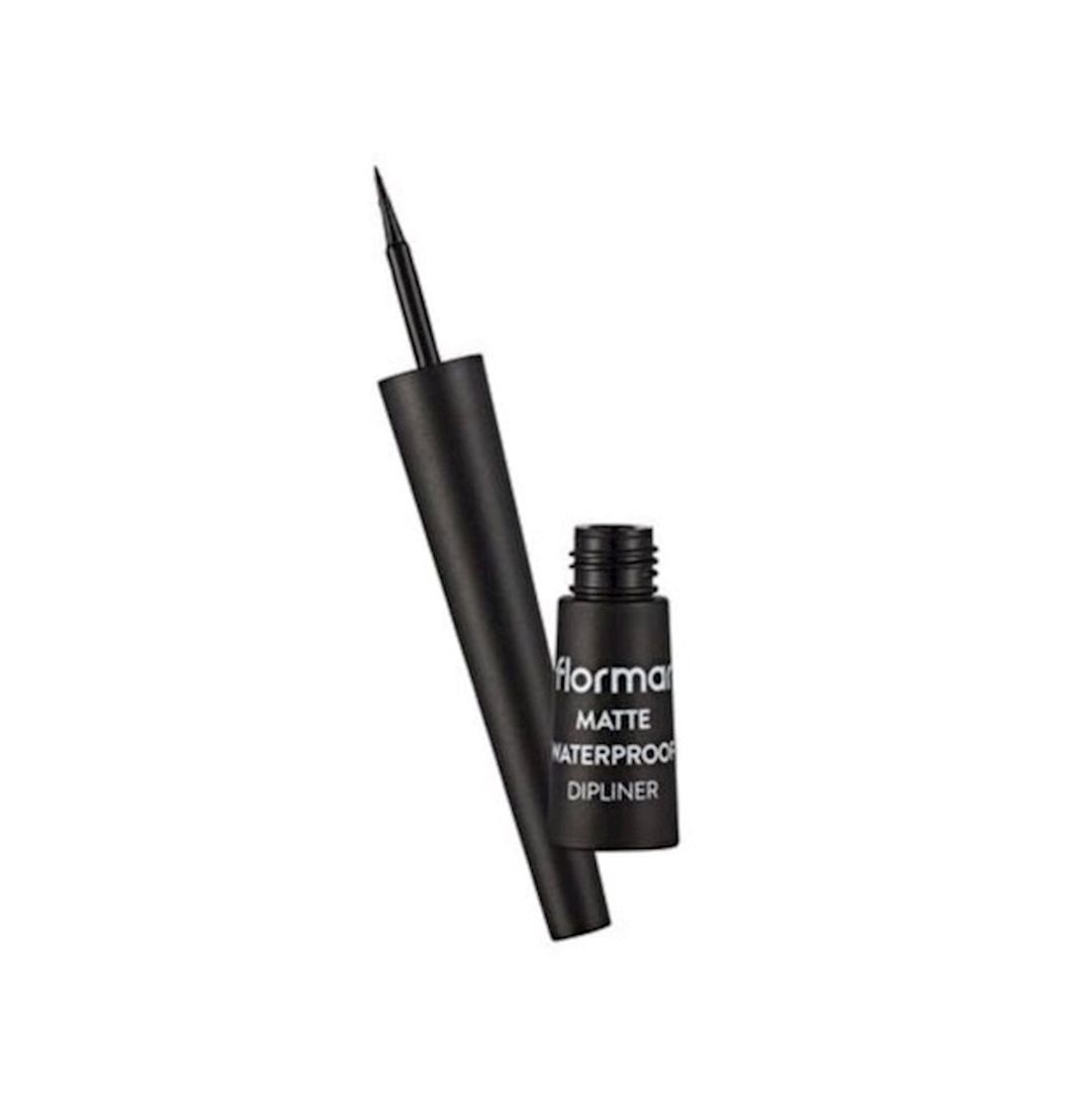 Göz layneri Flormar Matte Waterproof Dipliner Black — Mallar, Bakı