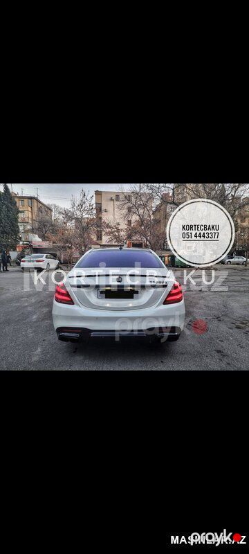 Mercedes S class Brabus, 2019 il — Minik avtomobili icarəsi, Bakı (3)