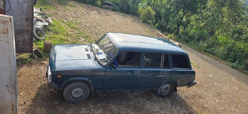 VAZ 2104 universal - Kuzov: 5 qapılı universal, tünd yaşıl rəng 21-BF-502 — Avtomobillər, Gədəbəy (6)
