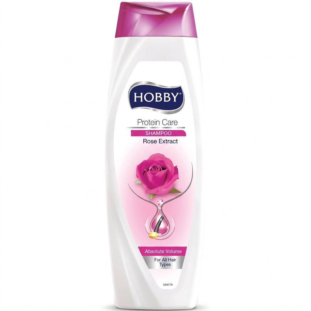 Şampun Hobby Protein Care Rose Extract 600 ml — Mallar, Bakı