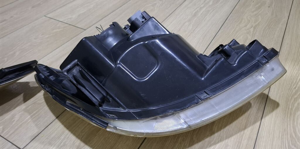 Komplekt, Yaxın və uzaq vuran işıqlar Hyundai, 2006 il, Analoq, Yaponiya, İşlənmiş — Avtomobil işığı, Masazır (4)
