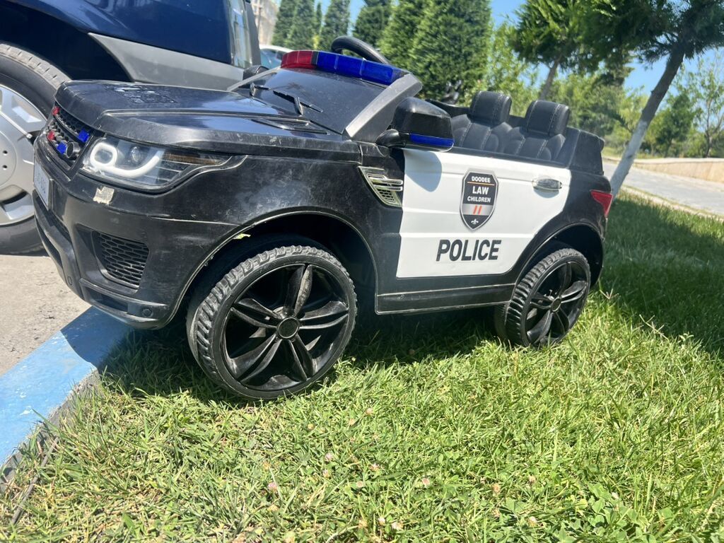 Uşaq üçün elektrikli polis maşını – JC-002 modeli - Realistik polis — Uşaq avtomobilləri, Sumqayıt (3)