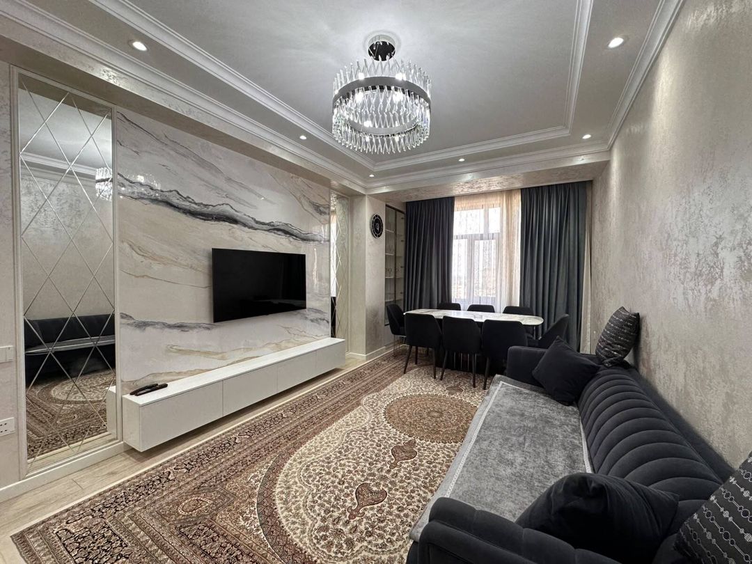 İcarəyə verilir 3 otaqlı yeni tikili 95 m² — Mənzil, Bakı (2)