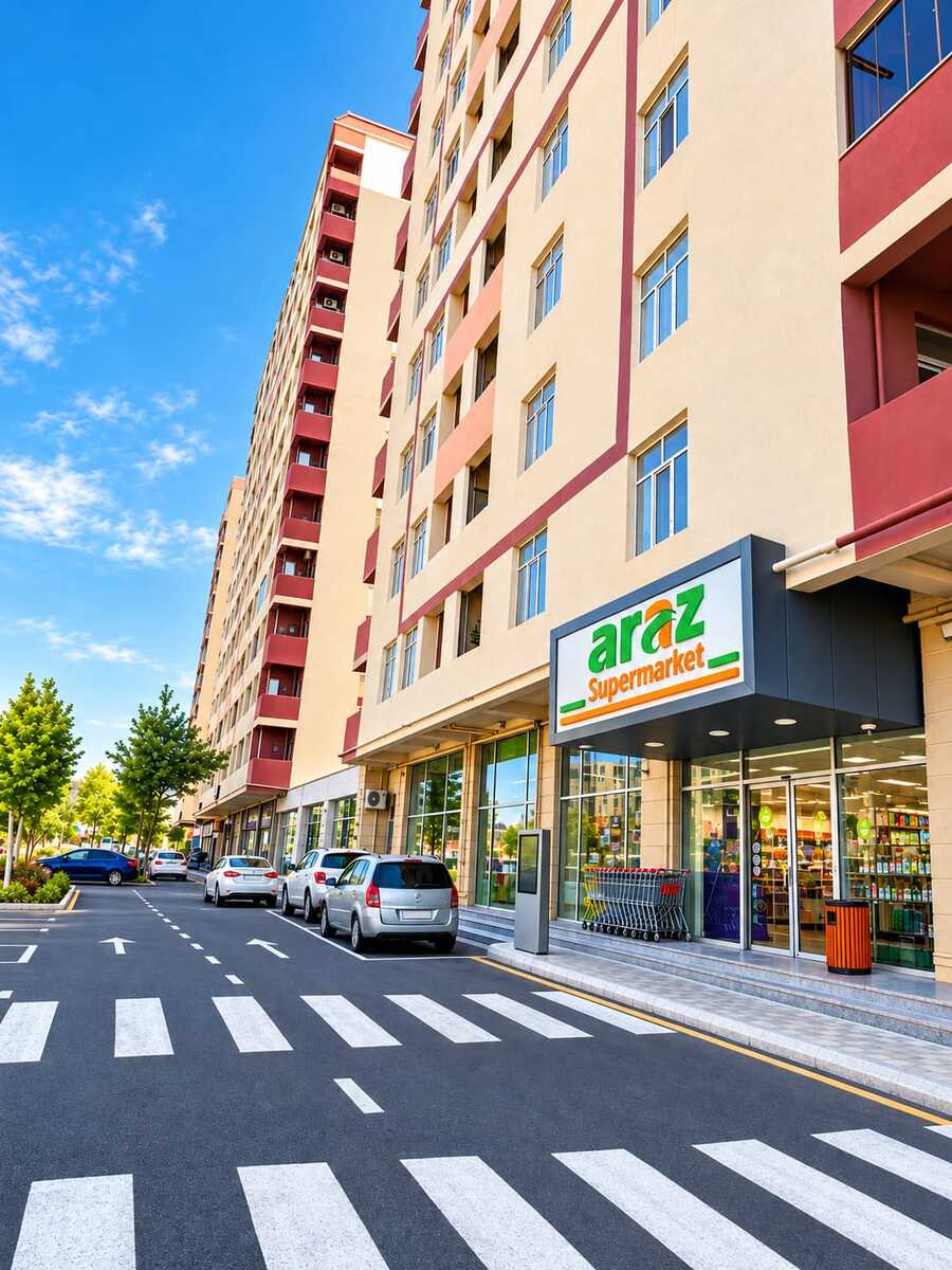 Satılır 3 otaqlı yeni tikili 61.7 m² — Mənzil, Bakı (3)