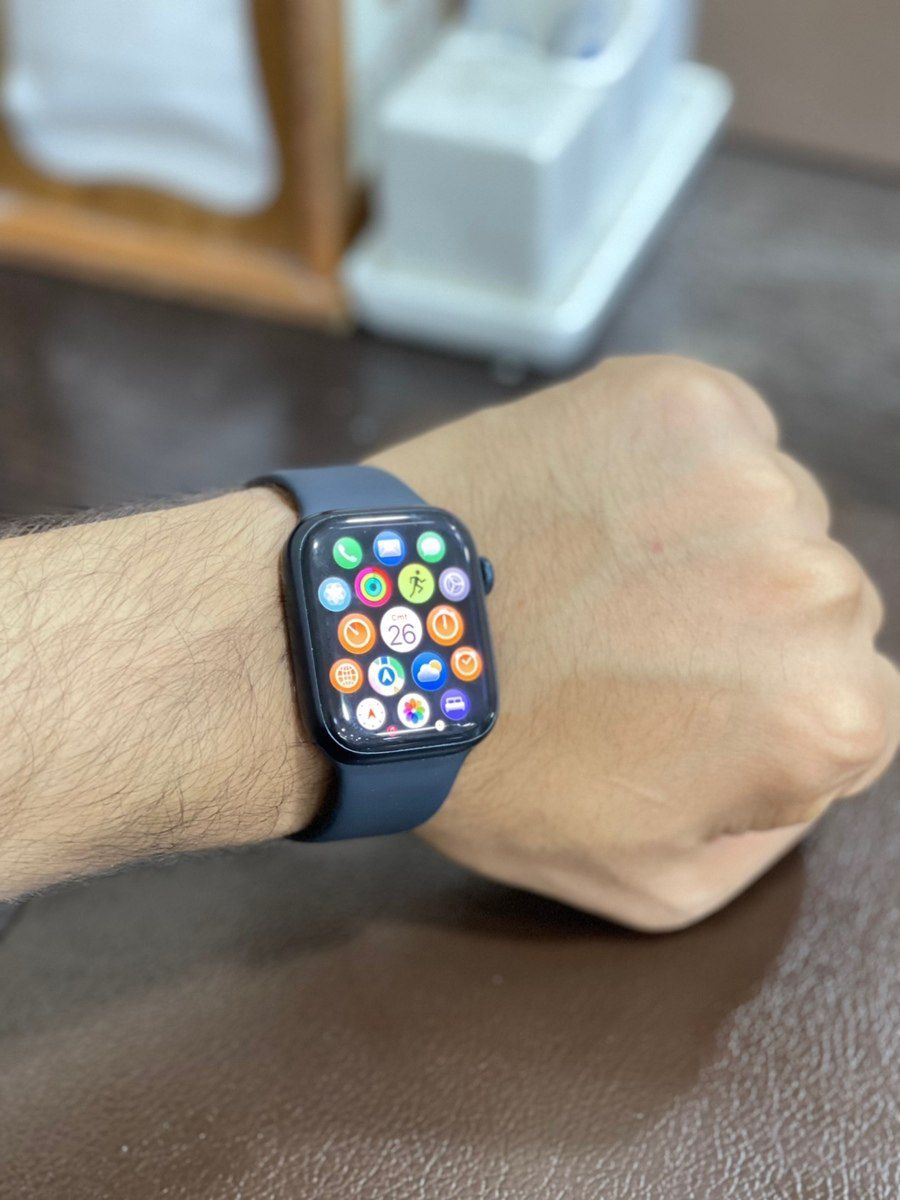 Apple Watch Series 8 Aluminum Midnight 45mm — Ağıllı saatlar və biləkliklər, Bakı (10)