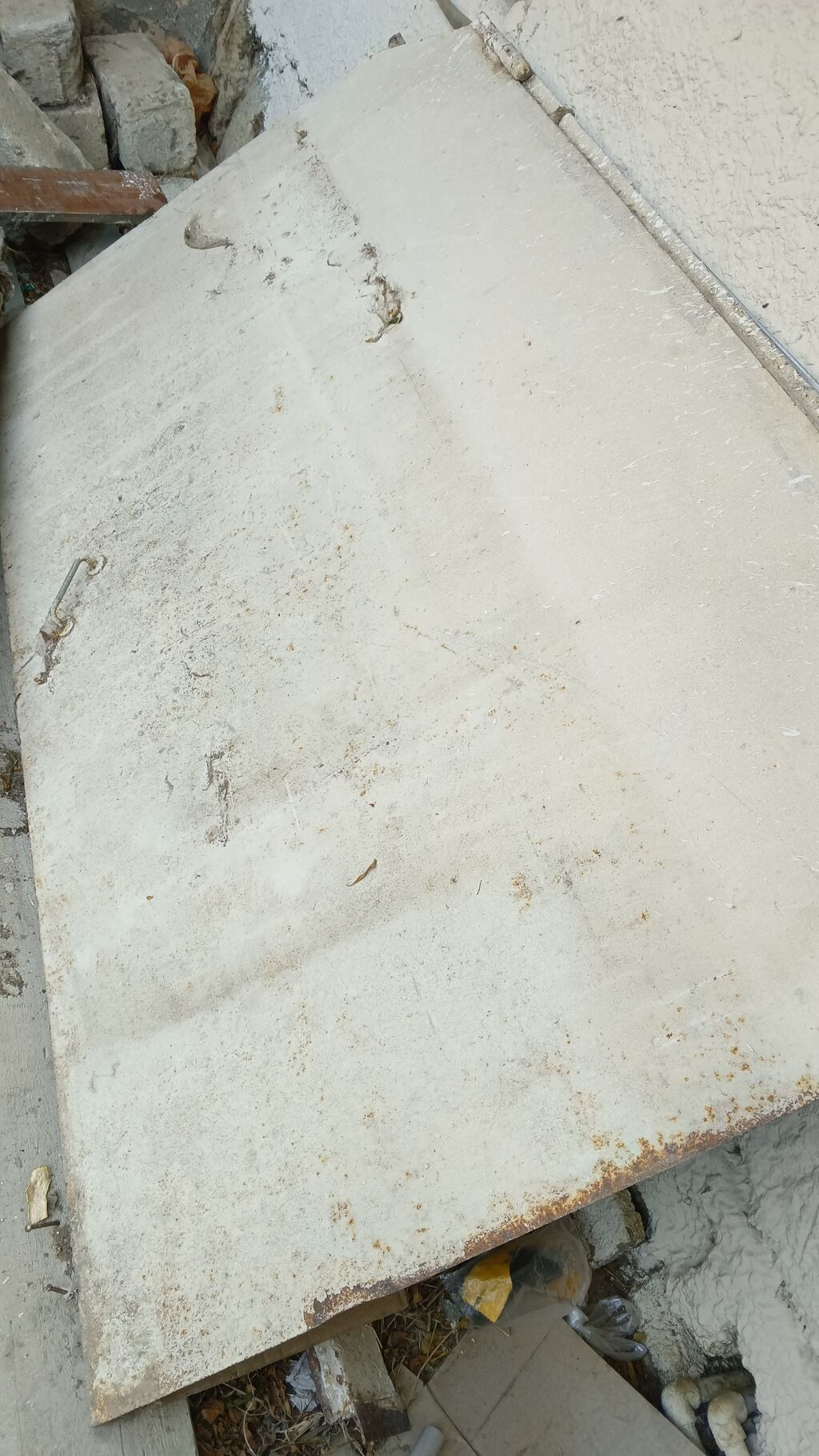 Metal qapı paneli - Material: qalın metal vərəqdən hazırlanmış, ağır — Pəncərələr, qapılar, balkonlar, Bakı (2)