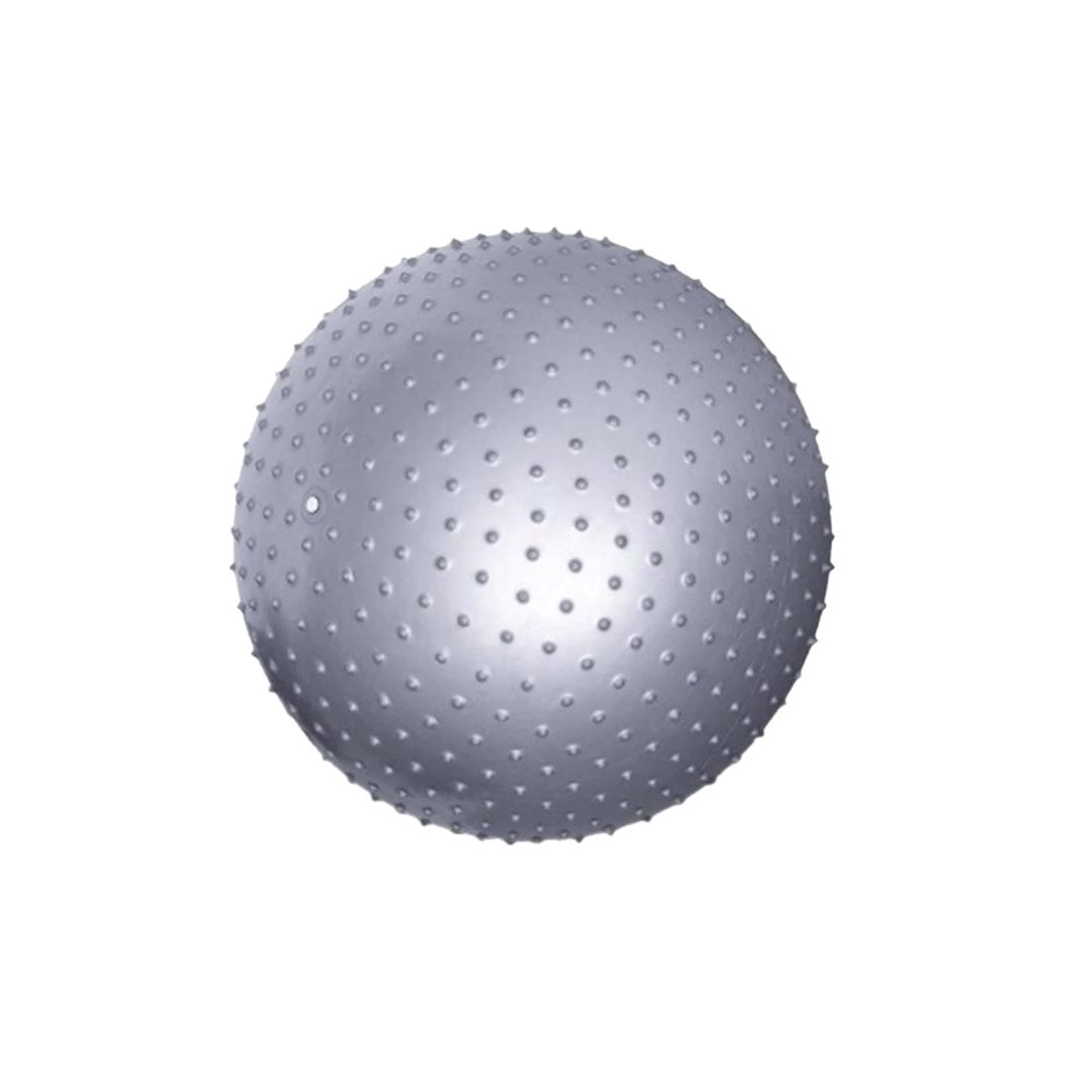 Fitnes topu Gymnic 1062 tikanlı, PVC, boz, 65 sm — Mallar, Bakı (2)