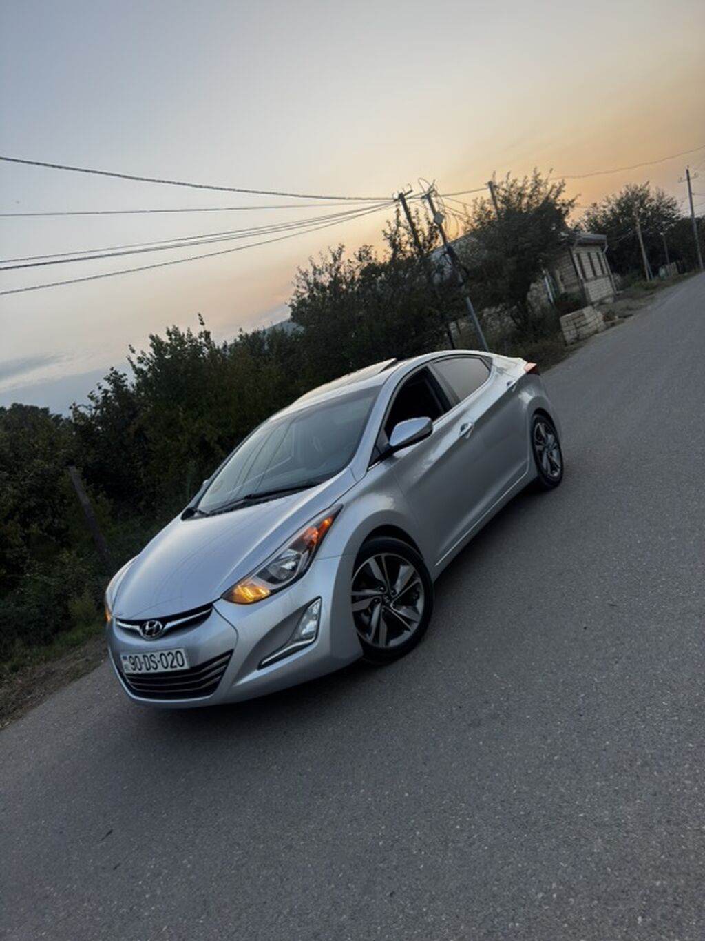 Hyundai Elantra: 1.6 l Sedan 90-DS-020 — Avtomobillər, Gədəbəy (8)