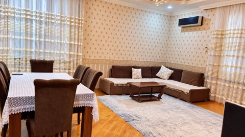 İcarəyə verilir 2 otaqlı yeni tikili 110 m² — Bakı