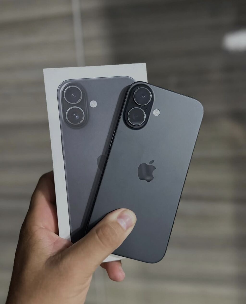 IPhone 16, 128 GB, Qara, Zəmanət, Simsiz şarj, Face ID — Apple iPhone, Bakı (6)