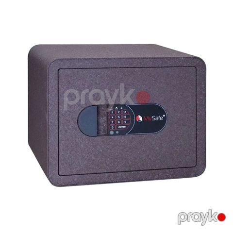 Seyf Griffon MSR.30.E, elektron kodlu kilid ilə, qəhvəyi, 300x380x320 mm, 15 kq — Bakı