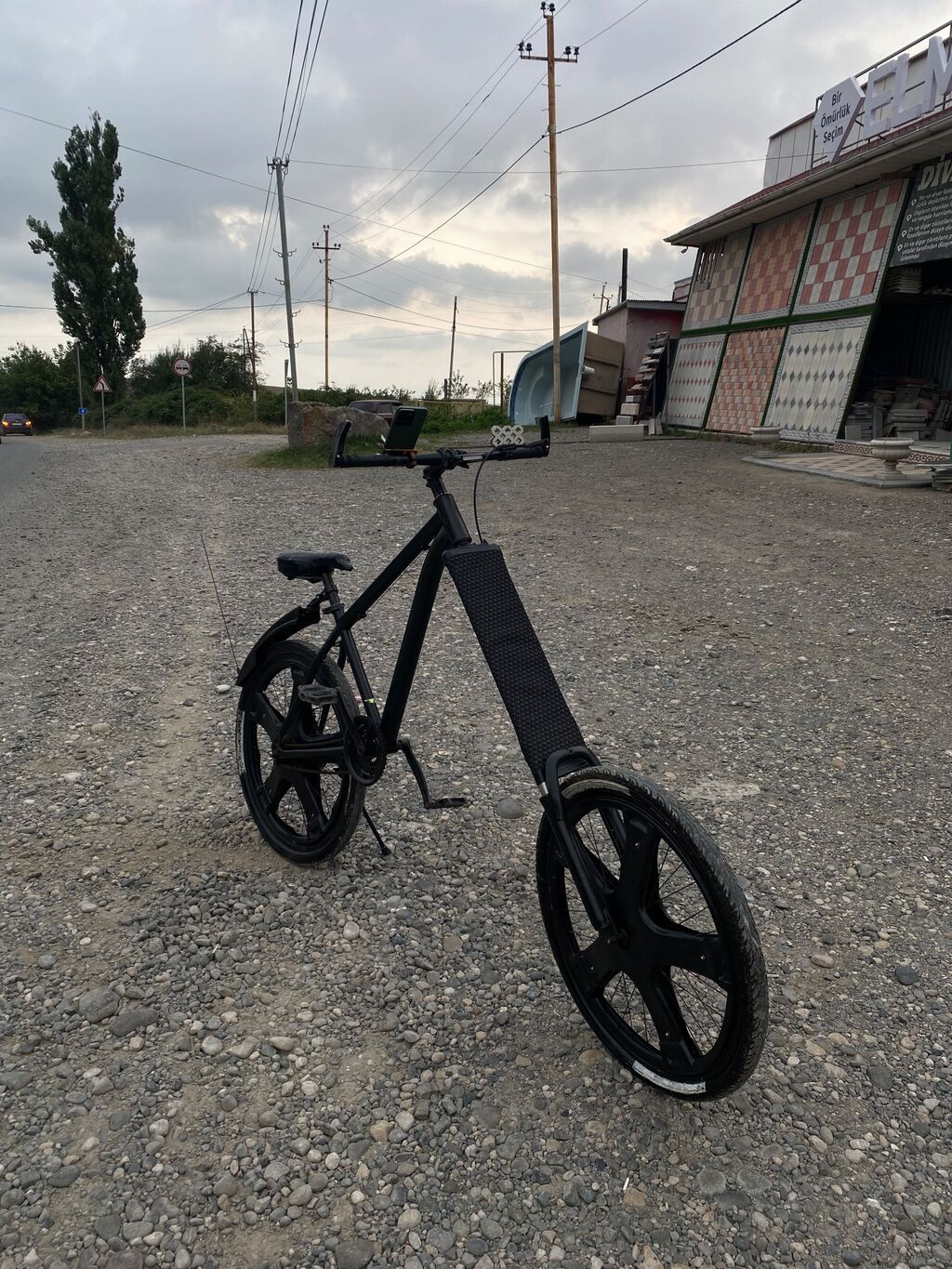 Unikal dizayna malik xüsusi yığma velosiped - Genişləndirilmiş — Yol velosipedləri, Quba (3)