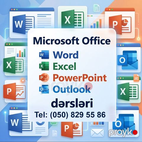 Microsoft Office Word Excel Power point Kursu — Bakı