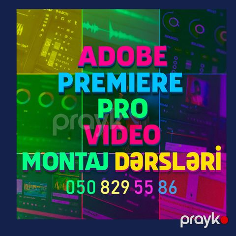 Adobe Premiere video montaj Motion dizayn Kursu — Bakı