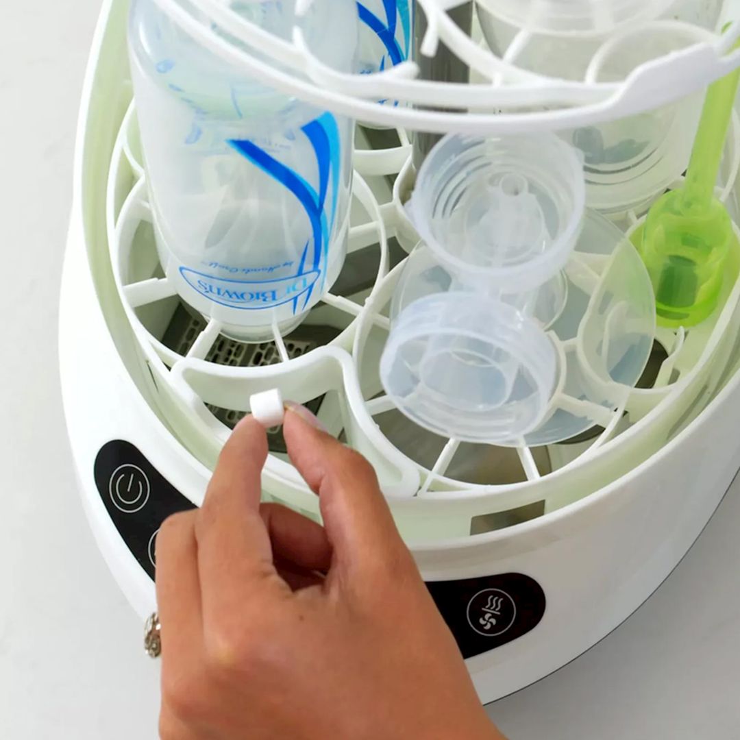 Şüşə təmizləyici həblər Baby Brezza Bottle Washer Pro 120 əd — Mallar, Bakı (2)