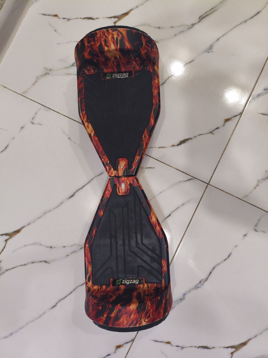 Zigzag elektrik hoverboard – alov temalı dizayn - Brend: Zigzag - Çox — Hiroskopler, Xırdalan (3)