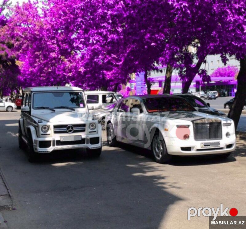 Rolls-Royce Phantom Long, 2011 il — Minik avtomobili icarəsi, Bakı (2)
