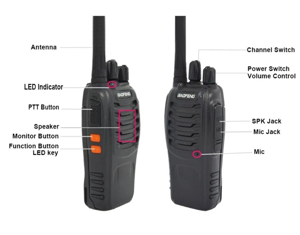Ratsiya "Baofeng ‘888-S" — Smartfonlar, Bakı (4)