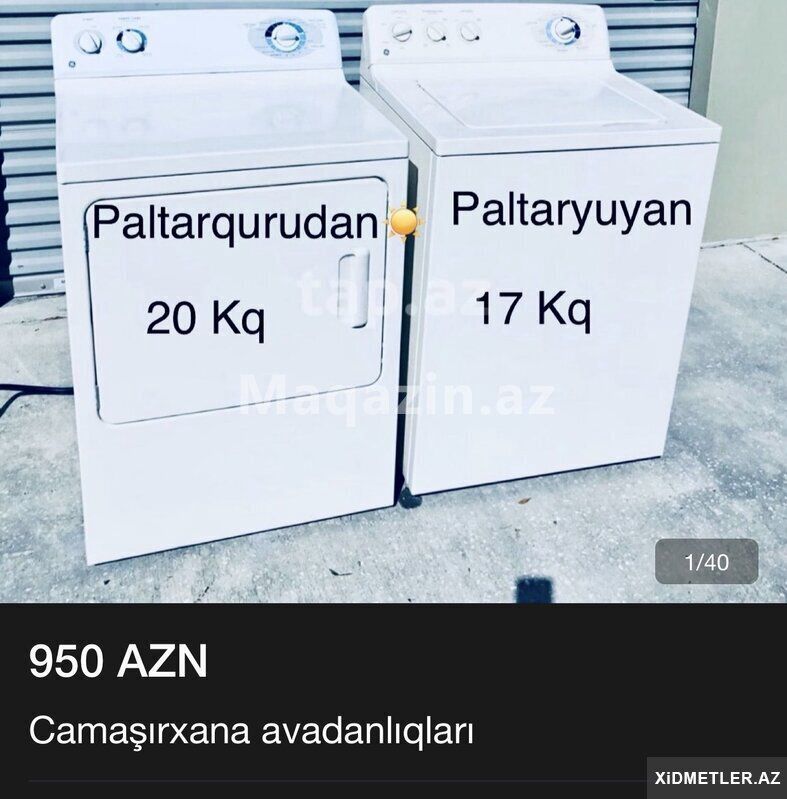 camasirxana paltarqurudani tül perde paltaryuyani quruducu — Ev texnikası, Bakı (6)