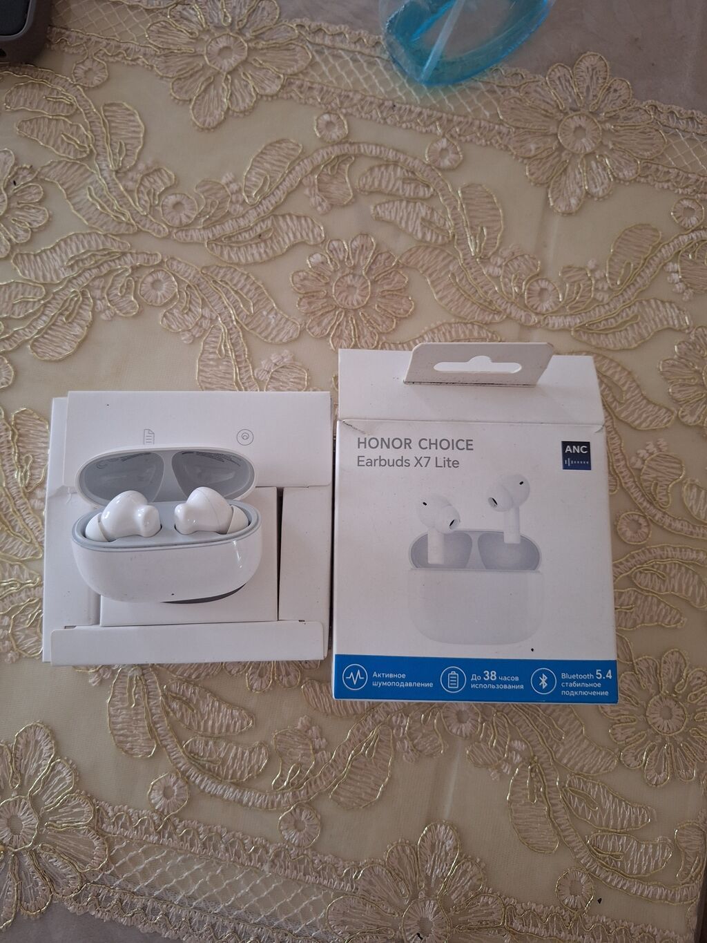 İşlənmiş Simsiz (Bluetooth) Qulaqcıqlar, Honor, rəng - Ağ — Qulaqcıqlar, Gəncə (2)
