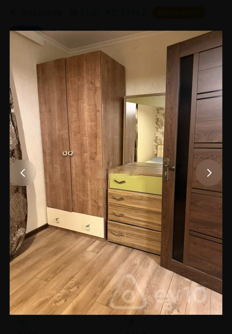2 otaqlı mənzil, 55 m², Şərifzadə küç. 116 — kirayə — Mənzil, Bakı (8)