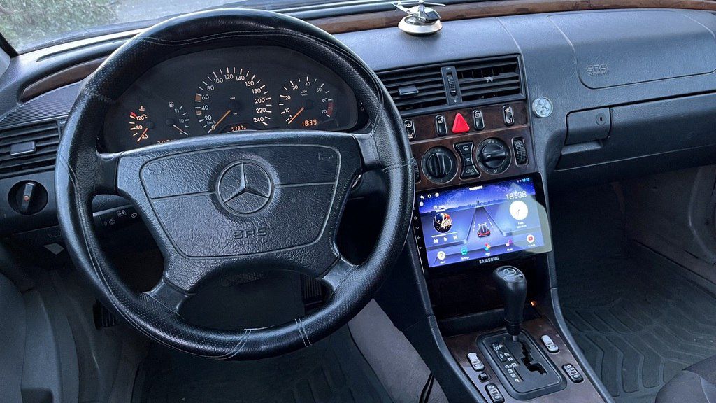 Mercedes C 180, 1.8 L, 1997 il, 495 676 km — Avtomobillər, Qəbələ (5)