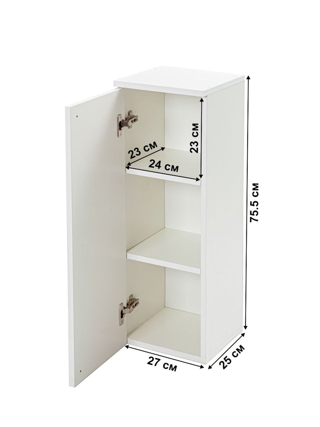 Şkaf-penal Letta ağ, 75.5x25x27 sm — Şkaflar, Bakı (2)
