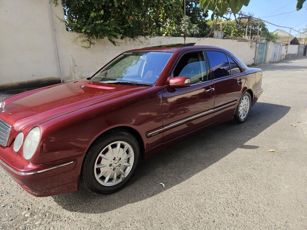 Mercedes E 220, 2.2 L, 2000 il, 241 800 km — Avtomobillər, Bərdə (10)