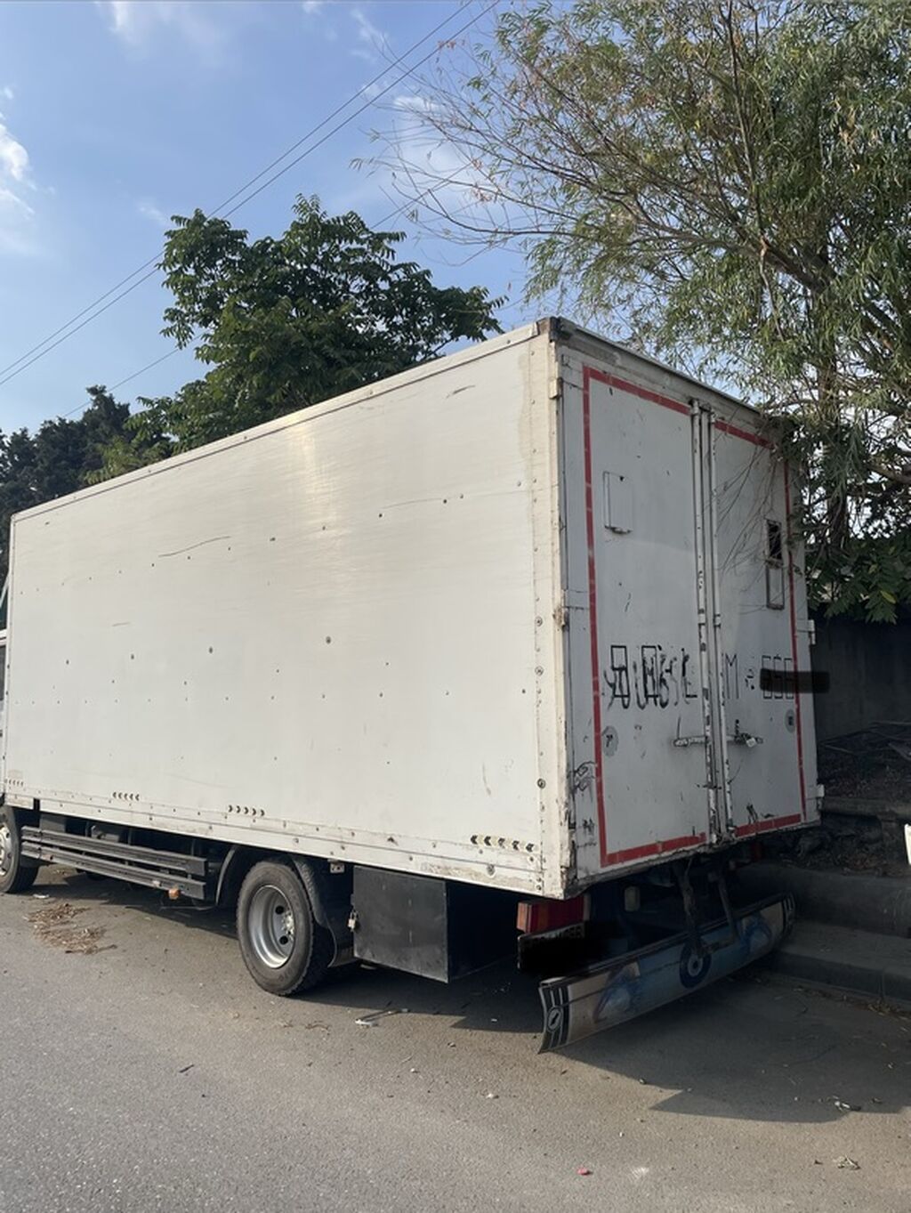Mercedes-Benz 814, 1996 il, motor 3.9 l, Furqon, İşlənmiş 99-BH-551 — Yük maşınları, Novxanı (2)