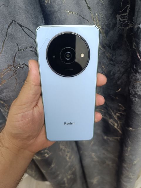 Redmi A3x, 64 GB, rəng - Mavi, Qırıq — Digah