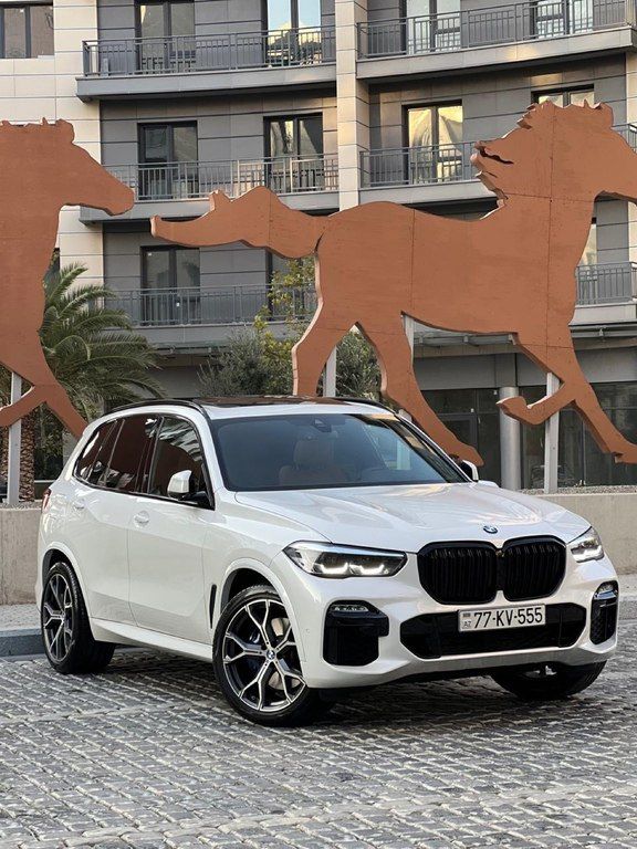 BMW X5, 3.0 L, 2021 il, 28 000 km 77-KV-555 — Avtomobillər, Bakı (2)