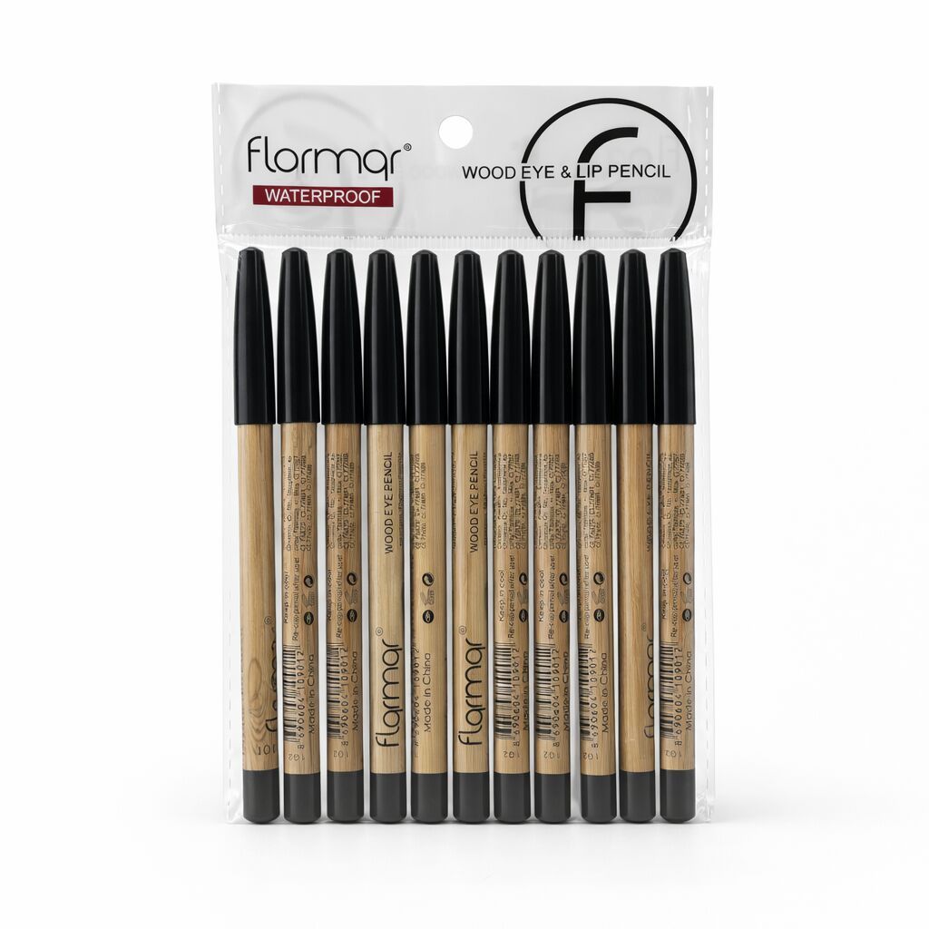 Flormar Waterproof Wood Eye & Lip Pencil - Həm gözlər, həm də — Kosmetik və parfüm dəstləri, Bakı