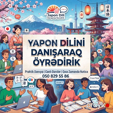 Yaponca Öyrən, Yeni İmkanlar Qazan — Bakı