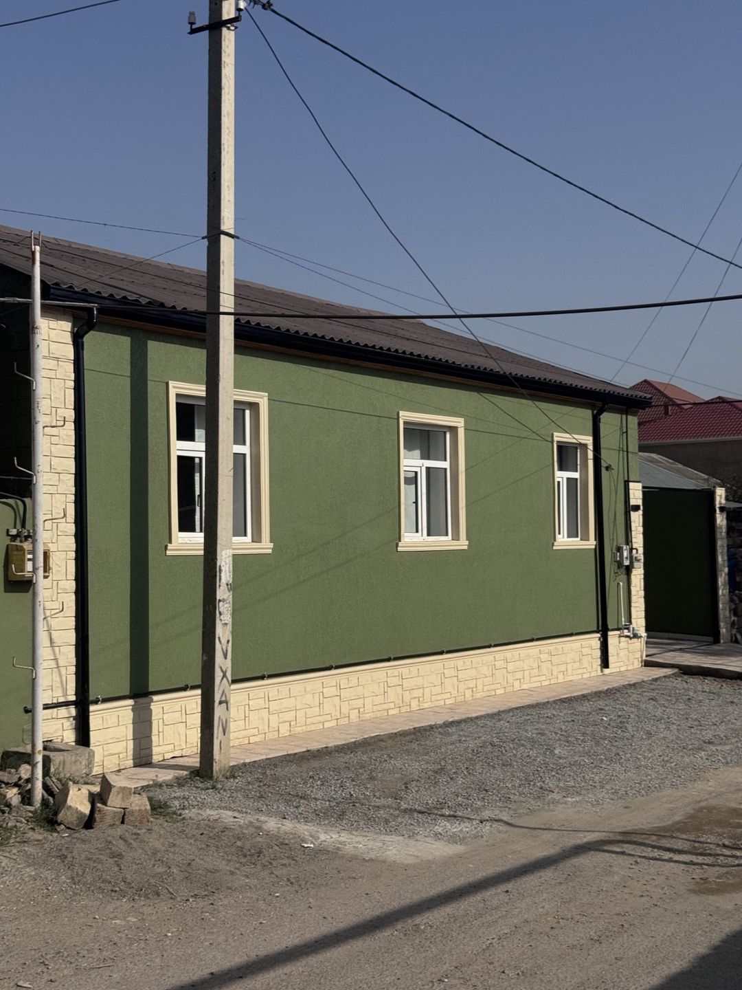 Satılır 3 otaqlı həyət evi/bağ evi 80 m² — Ev, villa, Bakı (3)