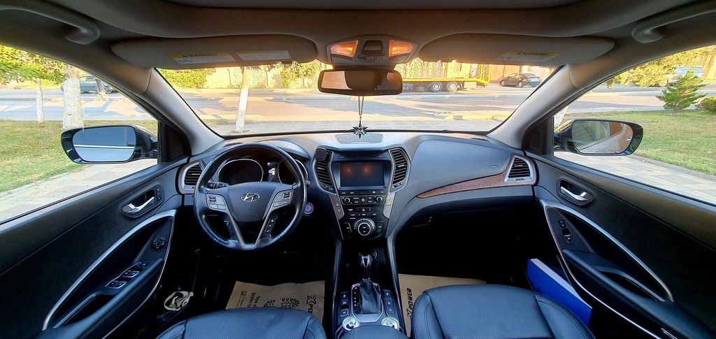 Hyundai Santa Fe, 2.0 L, 2017 il, 88 600 km 77-UX-920 — Avtomobillər, Bakı (8)