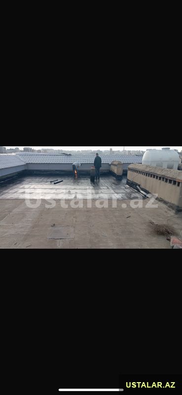 Tol və izolyasiya — Dam və örtüklər, Bakı (5)