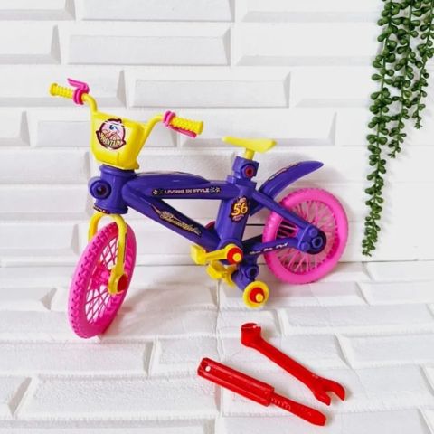 Velosiped oyuncaq, açılıb-yığıla bilən, plastik, 33 sm - homestore_vm1961 — Bakı