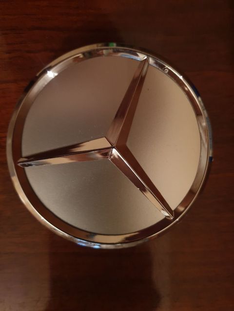 Mercedes-Benz təkər diski mərkəz qapağı (emblem) 2-ədəd - Rəng — Bakı