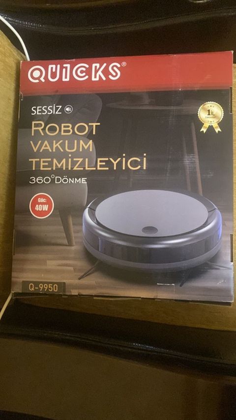 Quıcks Q-9950 Robot Tozsoran Xüsusiyyətlər: - Səssiz işləmə - 360° — Sumqayıt