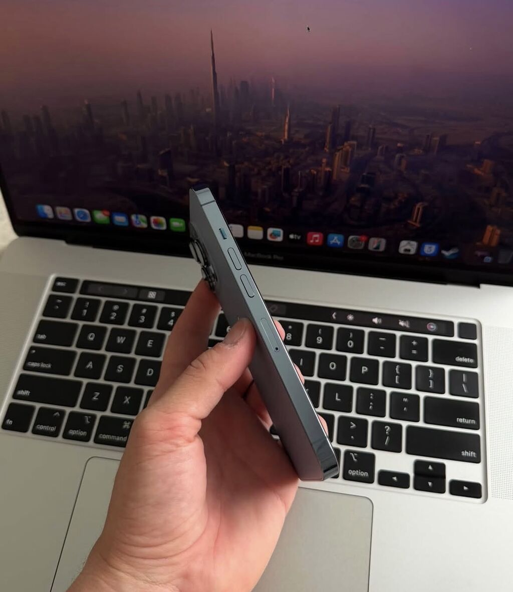 IPhone 13 Pro, 128 GB, Sierra Blue, Zəmanət, Simsiz şarj, Face ID — Apple iPhone, Bakı (5)