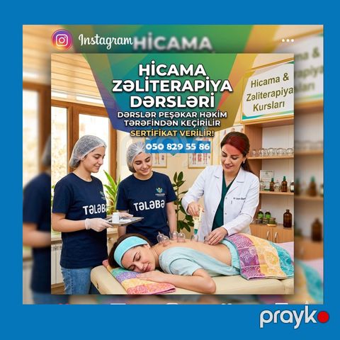 Hicama və Zəli Təlimi ilə yeni peşə qazan — Bakı