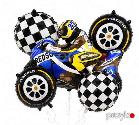 Şar dəsti Moto, Fiqurlu, Rəngbərəng, 5 ədəd — Bakı