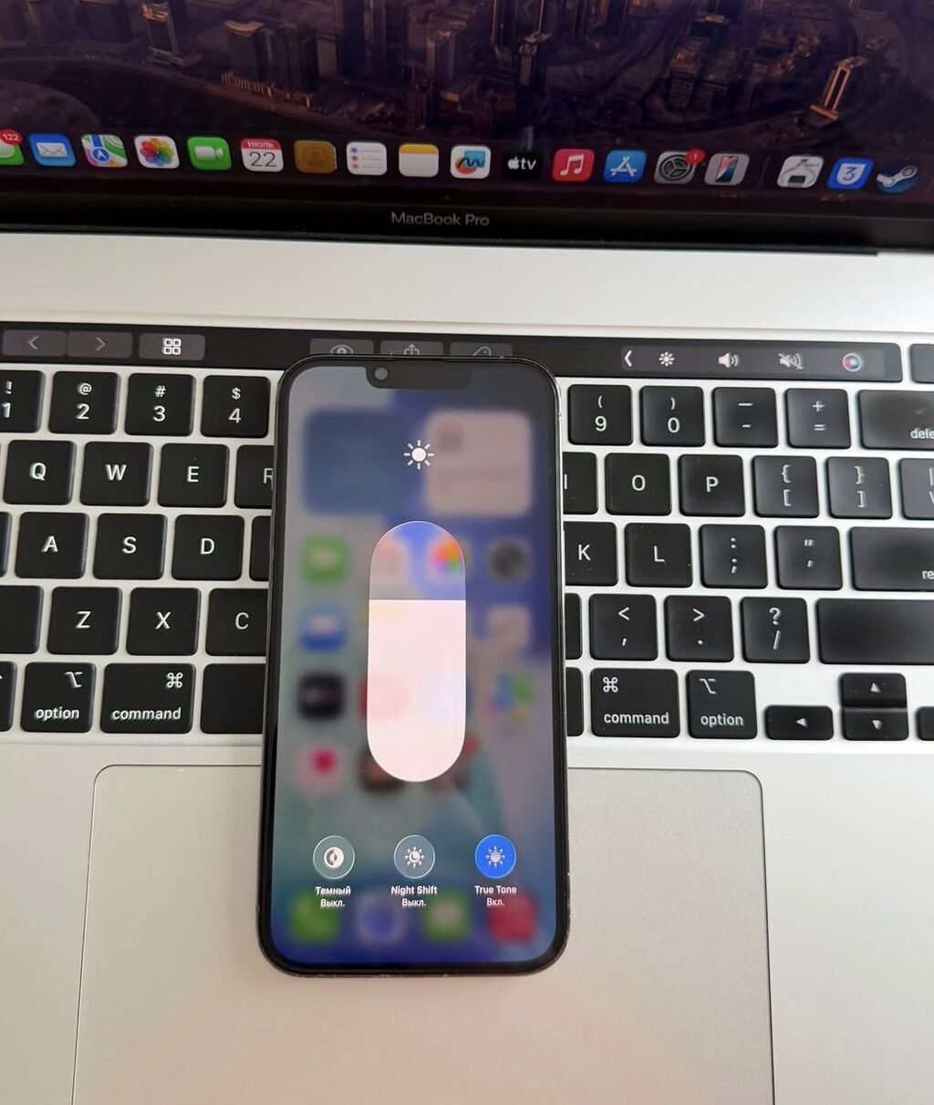 IPhone 13 Pro, 128 GB, Sierra Blue, Zəmanət, Simsiz şarj, Face ID — Apple iPhone, Bakı (2)