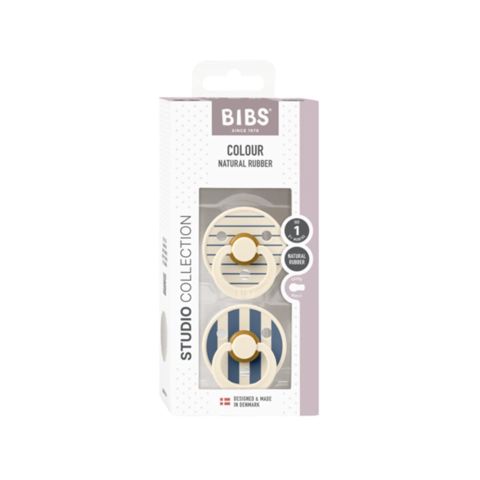 Əmzik Bıbs Studio Colour, lateks, 0-6 ay, 2 ədəd, mavi - 5713795259687 — Bakı