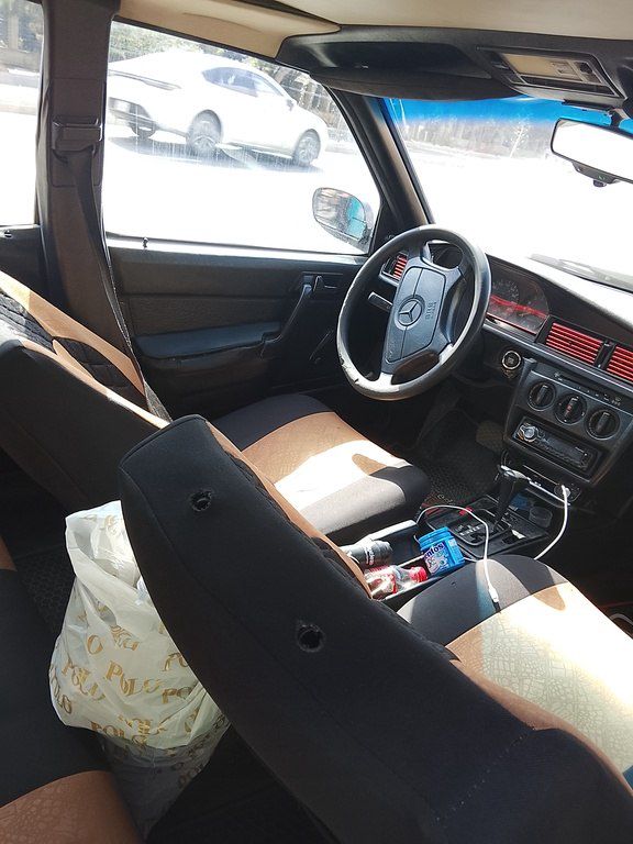 Mercedes 190, 1.8 L, 1992 il, 548 050 km 10-XM-998 — Avtomobillər, Bakı (9)
