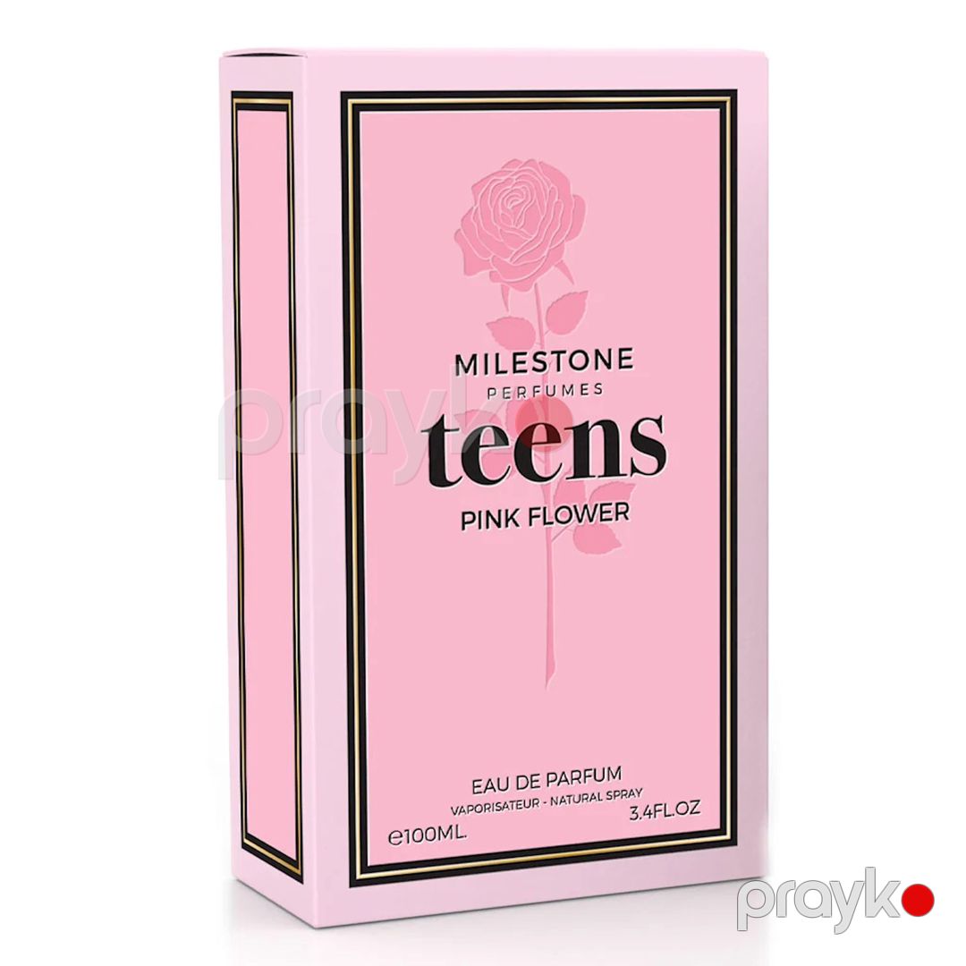 Milestone Teens Pink Flower qadınlar üçün ətir suyu 100 ml — Mallar, Bakı (3)