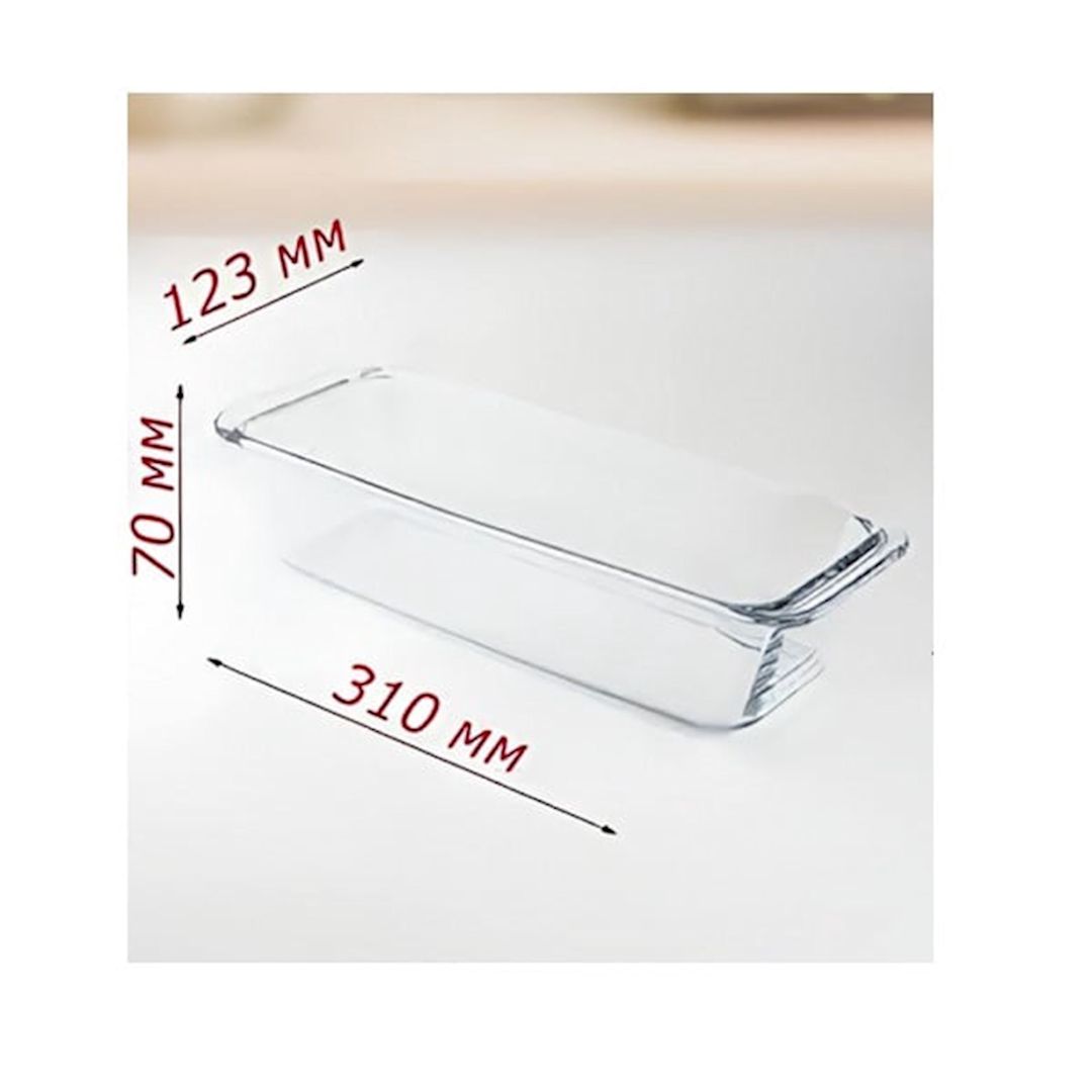 Bişirmə üçün forma Borcam PH-100040 ml, şəffaf — Mallar, Bakı (2)