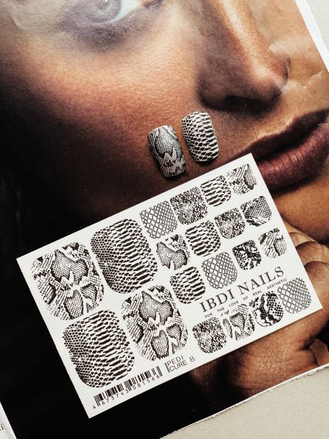 Manikür və pedikür üçün dekor Ibdi Nails 08 — Bakı