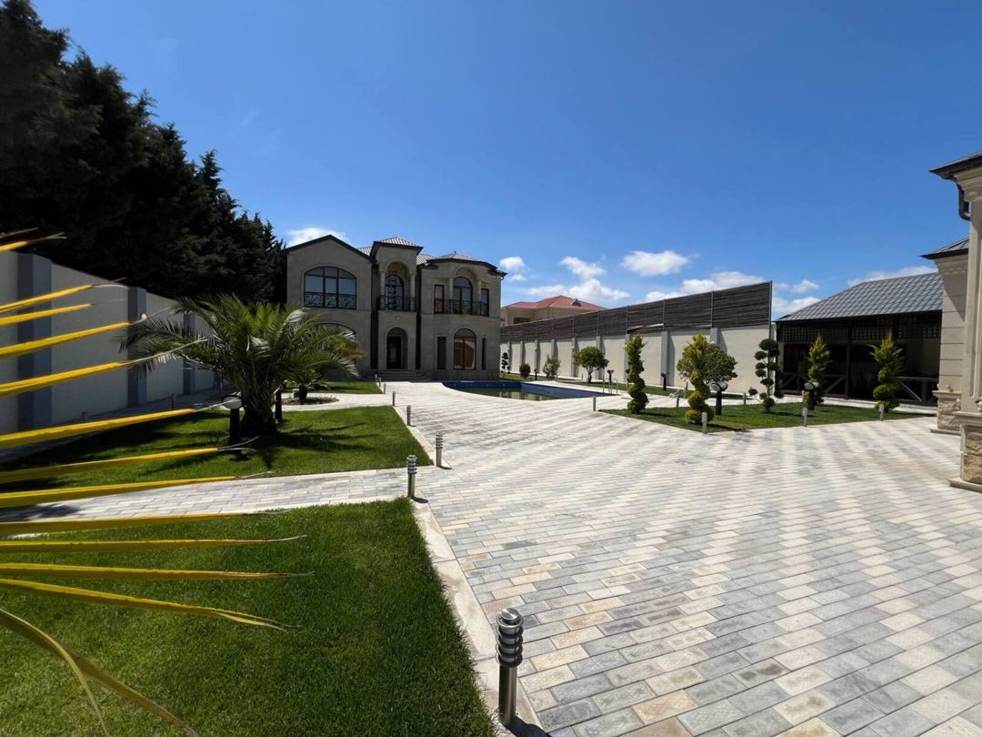 Satılır 6 otaqlı həyət evi/bağ evi 350 m² — Ev, villa, Bakı (4)