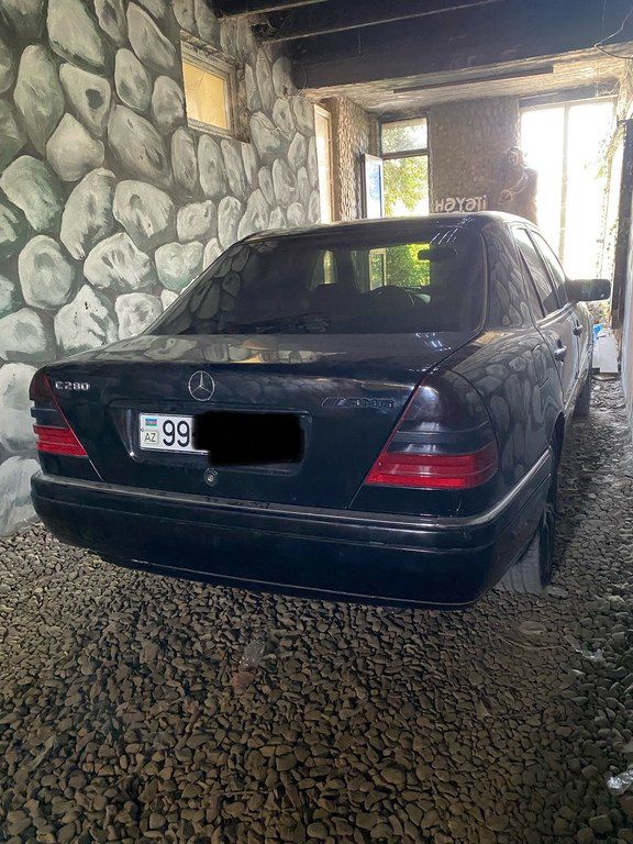 Mercedes C 280, 2.8 L, 1995 il, 398 000 km — Avtomobillər, Bakı (5)